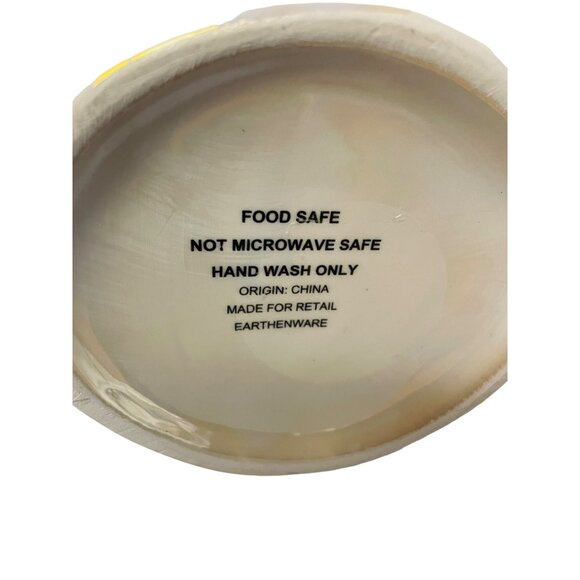 Cute Iridescent Ghost Jar With Lid  7.5" Tall - Picture 3 of 9